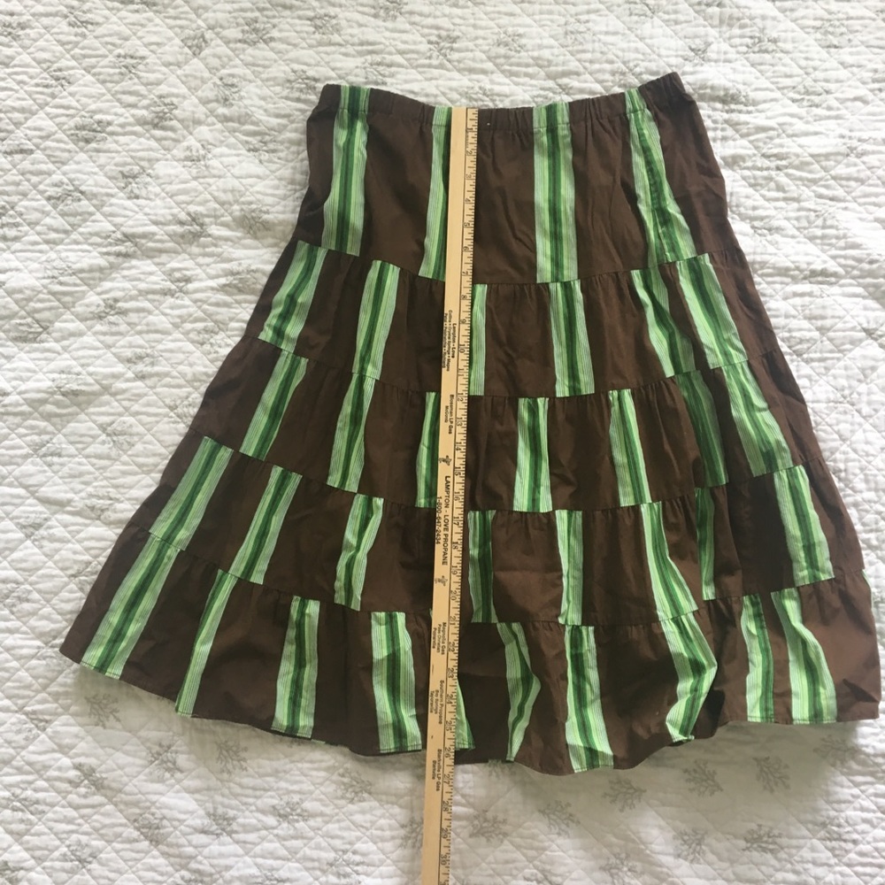 EUC vintage Old Navy cotton midi skirt size S - Picture 4 of 4